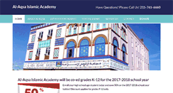 Desktop Screenshot of alaqsaislamicacademy.com
