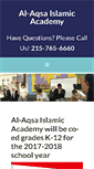 Mobile Screenshot of alaqsaislamicacademy.com